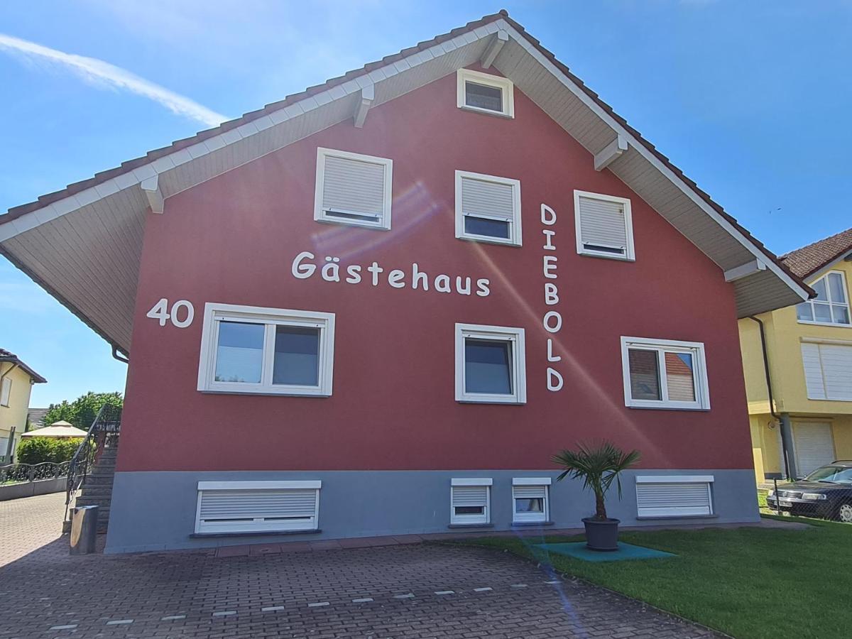 Hotel Gästehaus Alwin Diebold - garantierte Eintrittskarten für den EP Rust Exterior foto